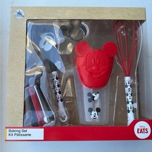 Disney Mickey Mouse Kitchen Essentials Set - Red and Black